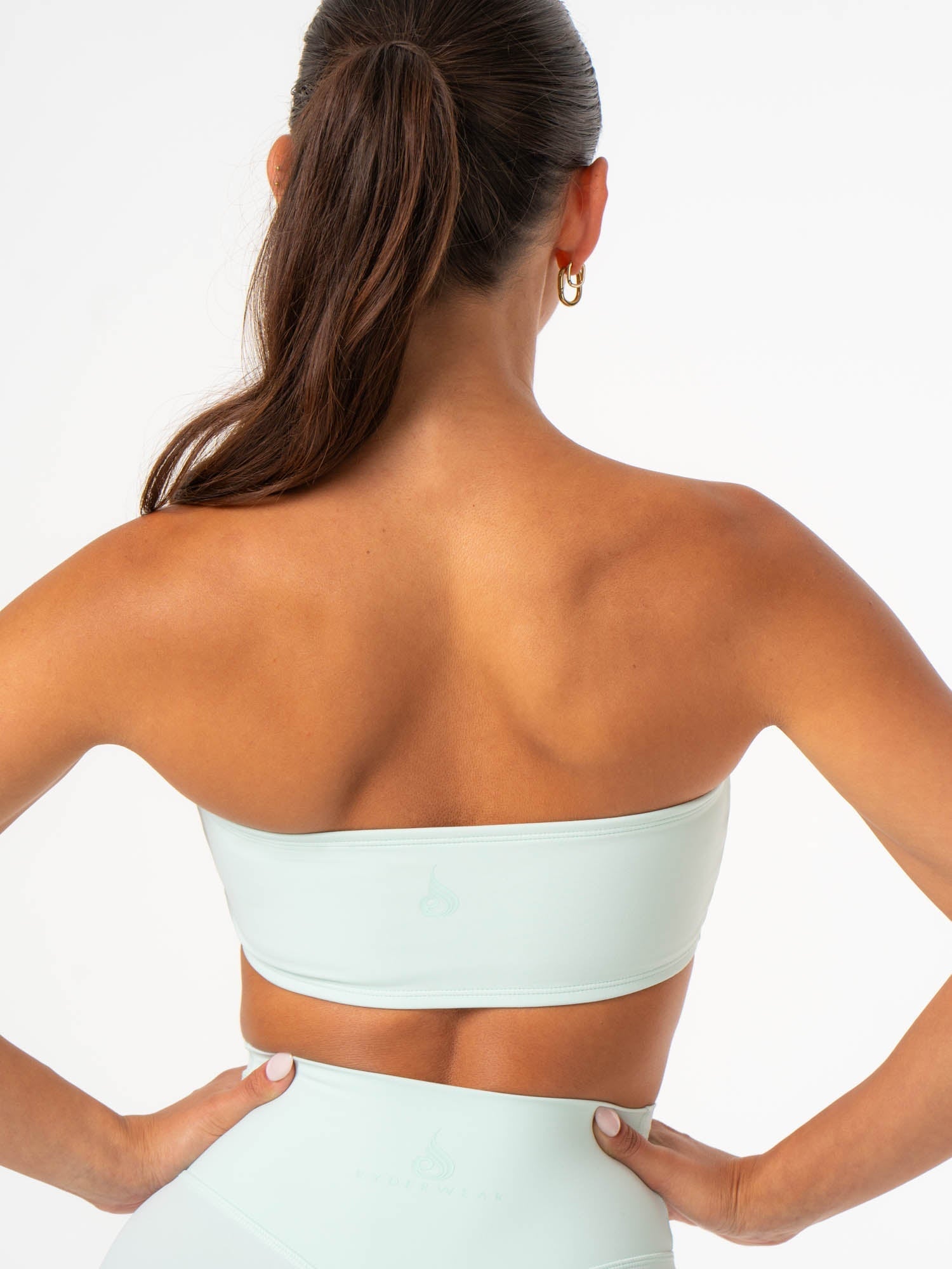 NKD Bandeau Bra - Cool Mint Flavor for Women | Seamless Comfort & Support | Perfect for Yoga, Workouts & Everyday Wear
