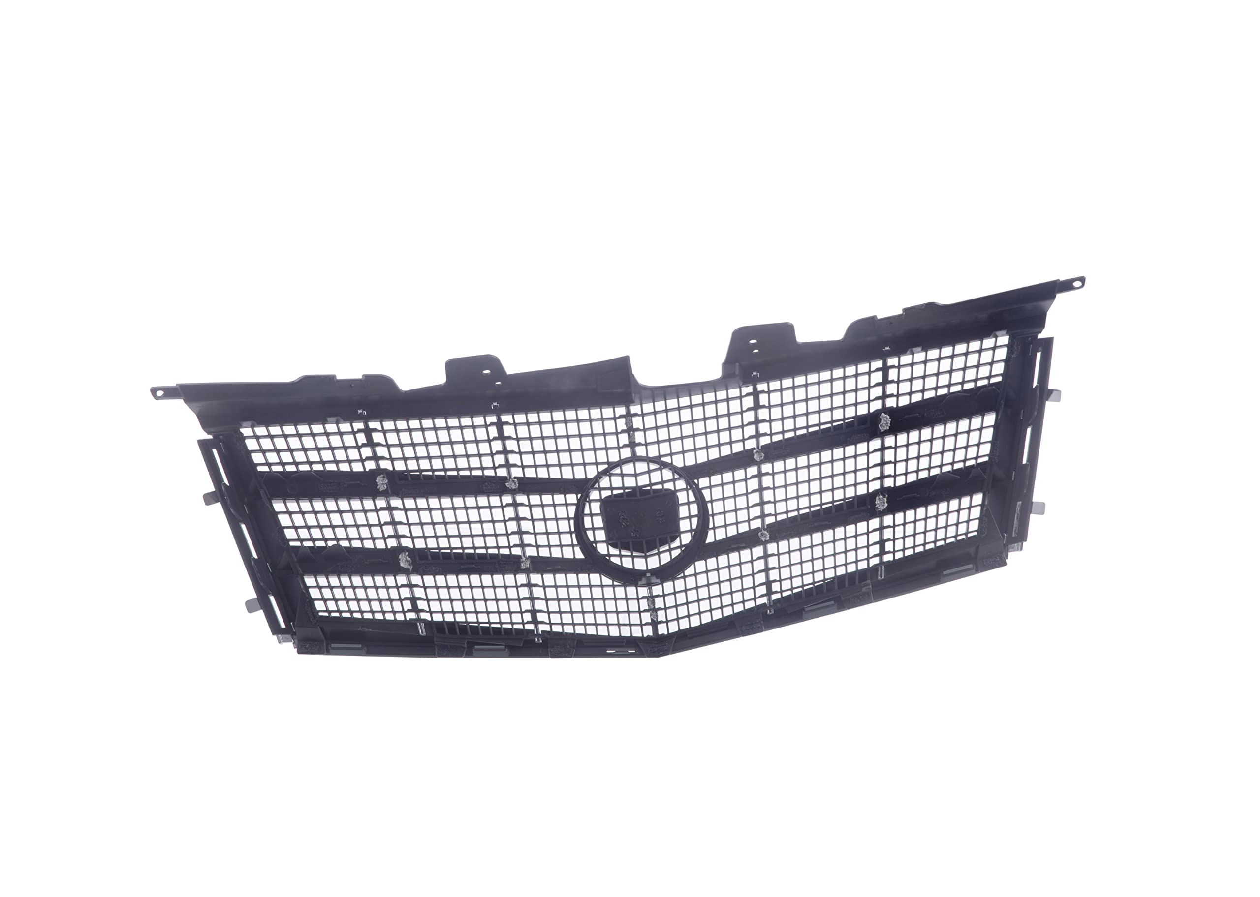 Chrome Grille Insert with Emblem for Cadillac CTS Wagon/Sedan/Coupe (2008-2011) - Compatible with Halogen Headlights - Base/Premium/Luxury/Performance Models - Upgrade Your Car's Front Styling for a Sleek Look