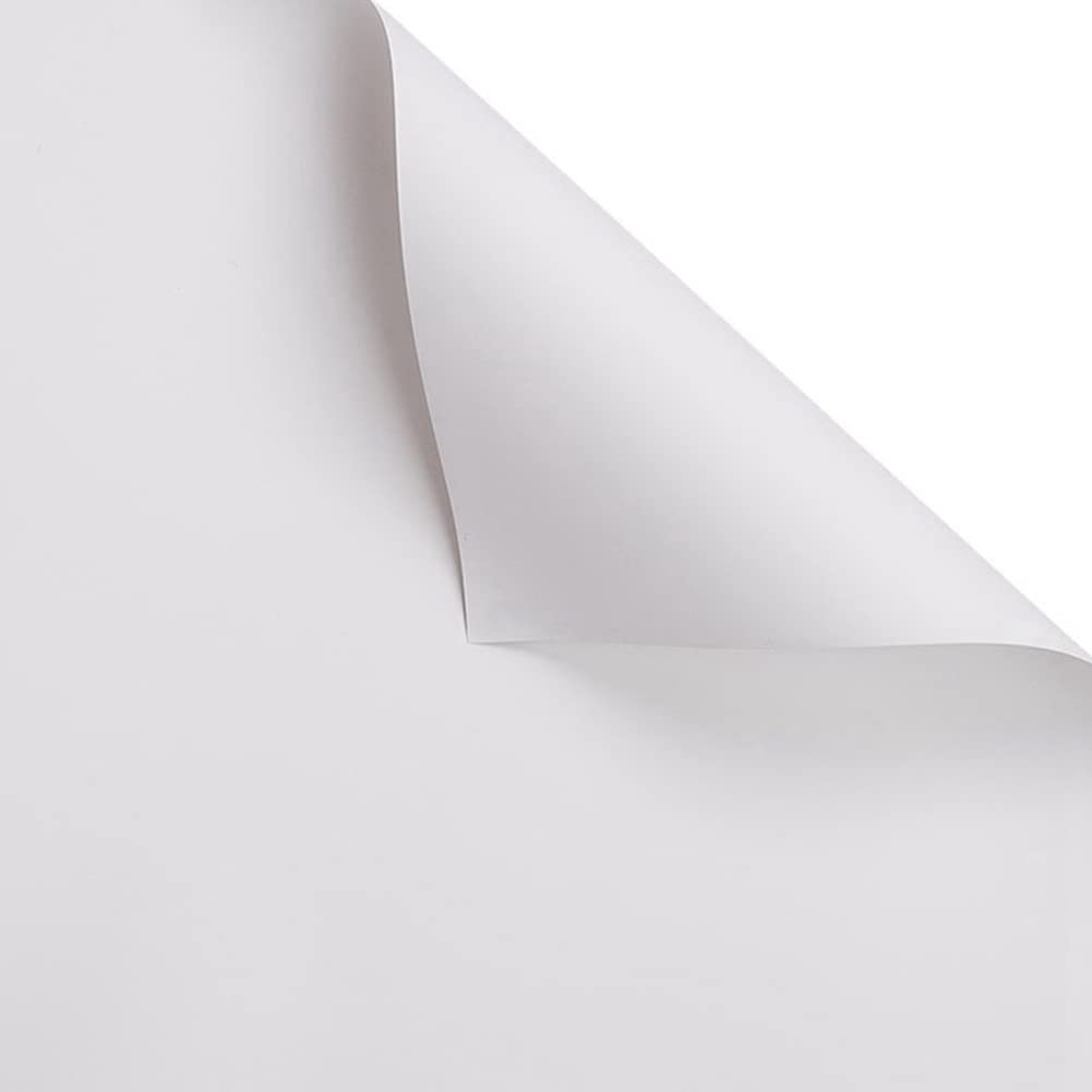Premium White Korean Flower Wrapping Paper Bulk - 22×22 Inch Waterproof Floral Gift Wrap, Colorful Flower Packaging Paper for Valentine's Day, Birthday, Wedding, Baby Shower & Party Decorations (20 Sheets) - Perfect for Gift Wrapping, Scrapbooking & DIY Crafts