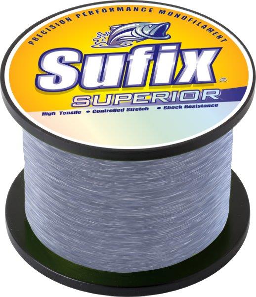 Sufix 1/4lb Spool Superior Monofilament Fishing Line - Premium Strength & Durability for Freshwater & Saltwater Angling