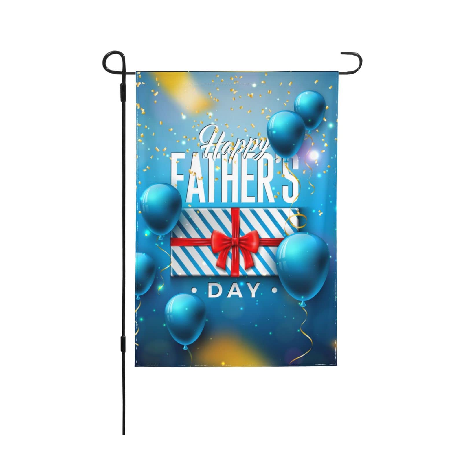 Happy Father's Day Double Sided Garden Flag - 12.5x18 Inch Vertical Yard Banner for Indoor & Outdoor Decor - Perfect for Porch, Lawn, and Patio Celebrations