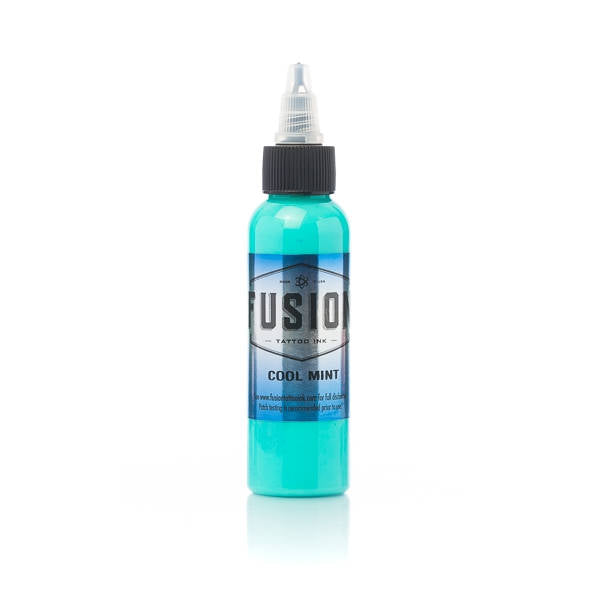 Fusion Cool Mint Ink - Refreshing Mint Flavored Ink for Calligraphy, Art & Tattoos - Perfect for Artists, Designers & Tattoo Enthusiasts