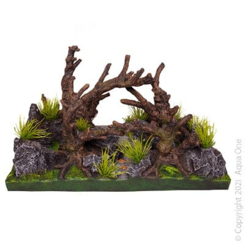 Aqua One Ecoscape Driftwood on Rock Garden - Extra Large 41.3