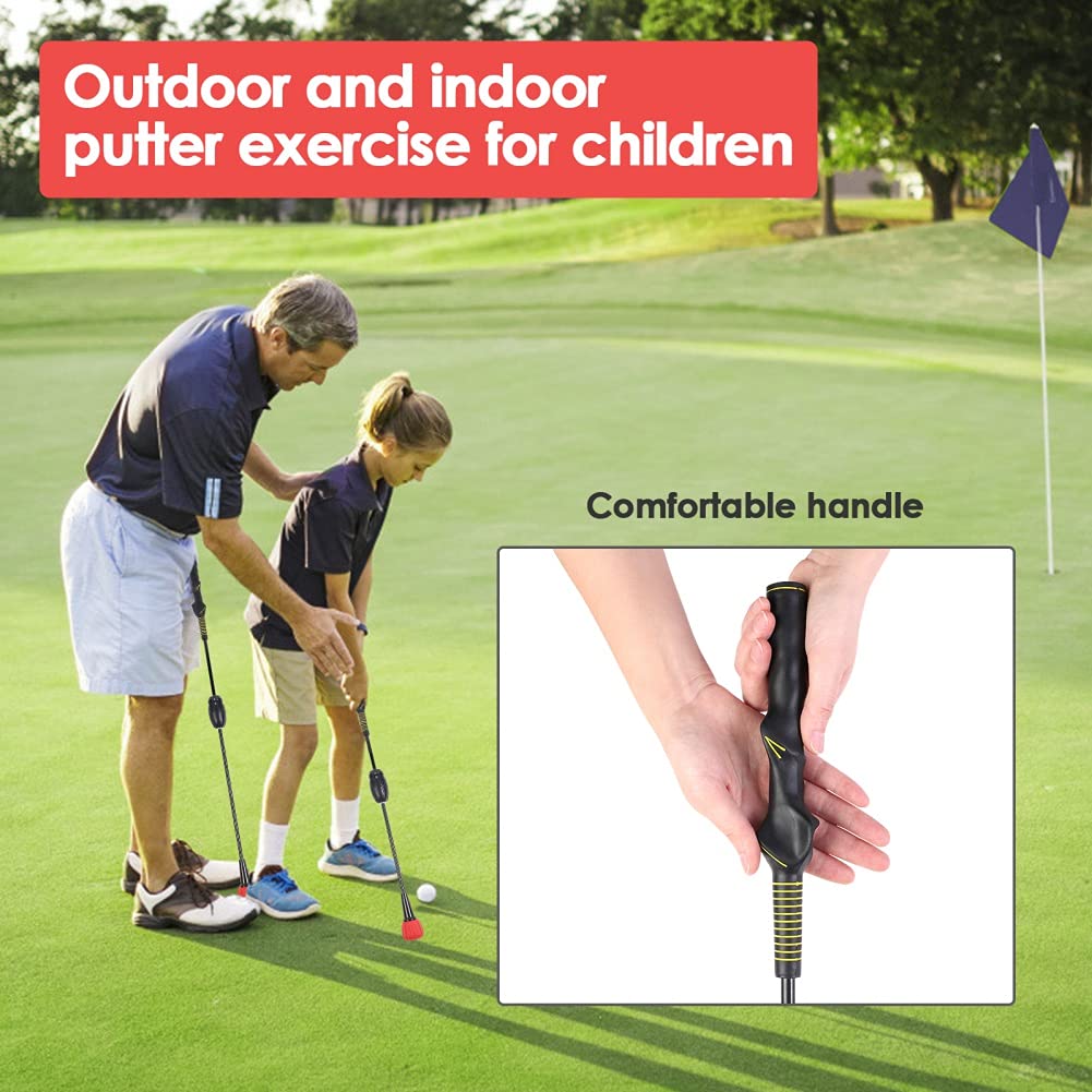 Ochine Power Stick Golf Swing Trainer - Distance Training Aid for Tempo & Lag Practice, Increases Swing Speed & Power for Longer Drives with Every Club | Perfect for Driving Range & Home Practice (Ships from USA)