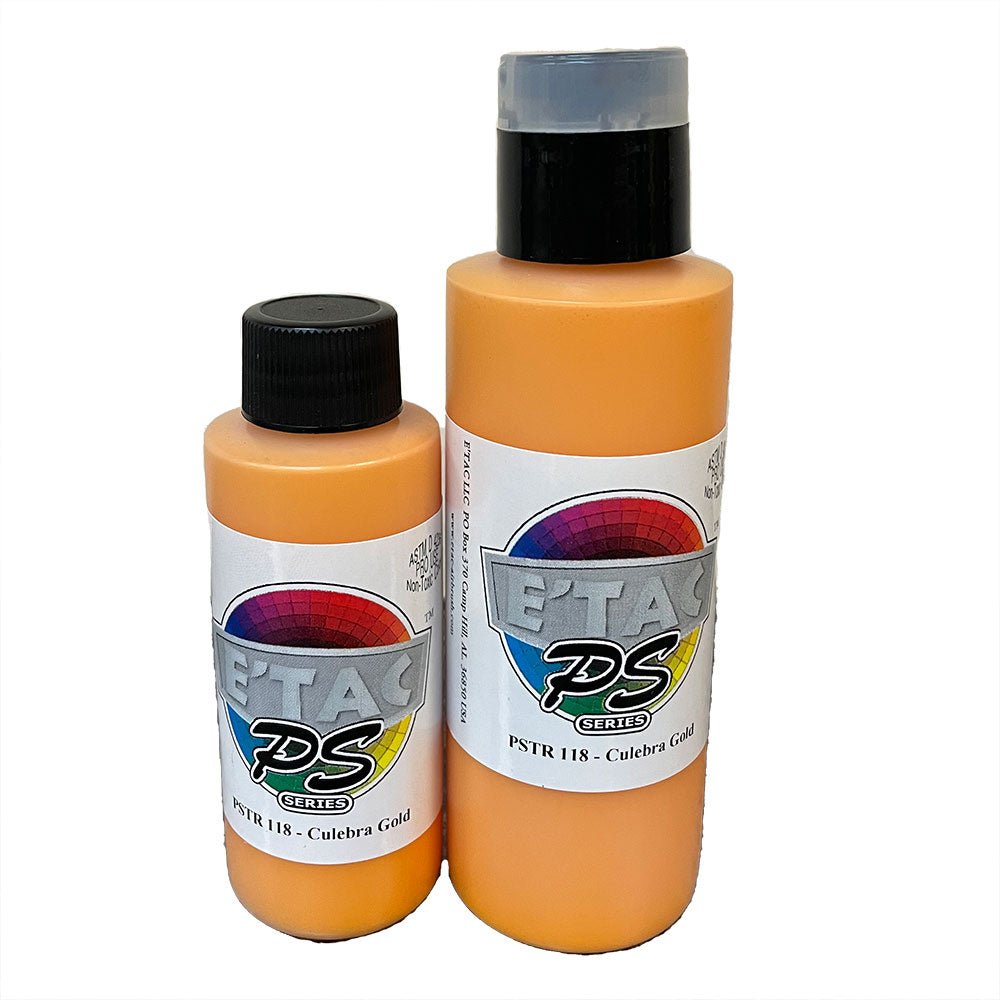ETAC Premium Fabric Airbrush Paint - Culebra Gold Metallic Finish for Textile, Leather & DIY Crafts | Perfect for Custom T-Shirts, Shoes & Art Projects