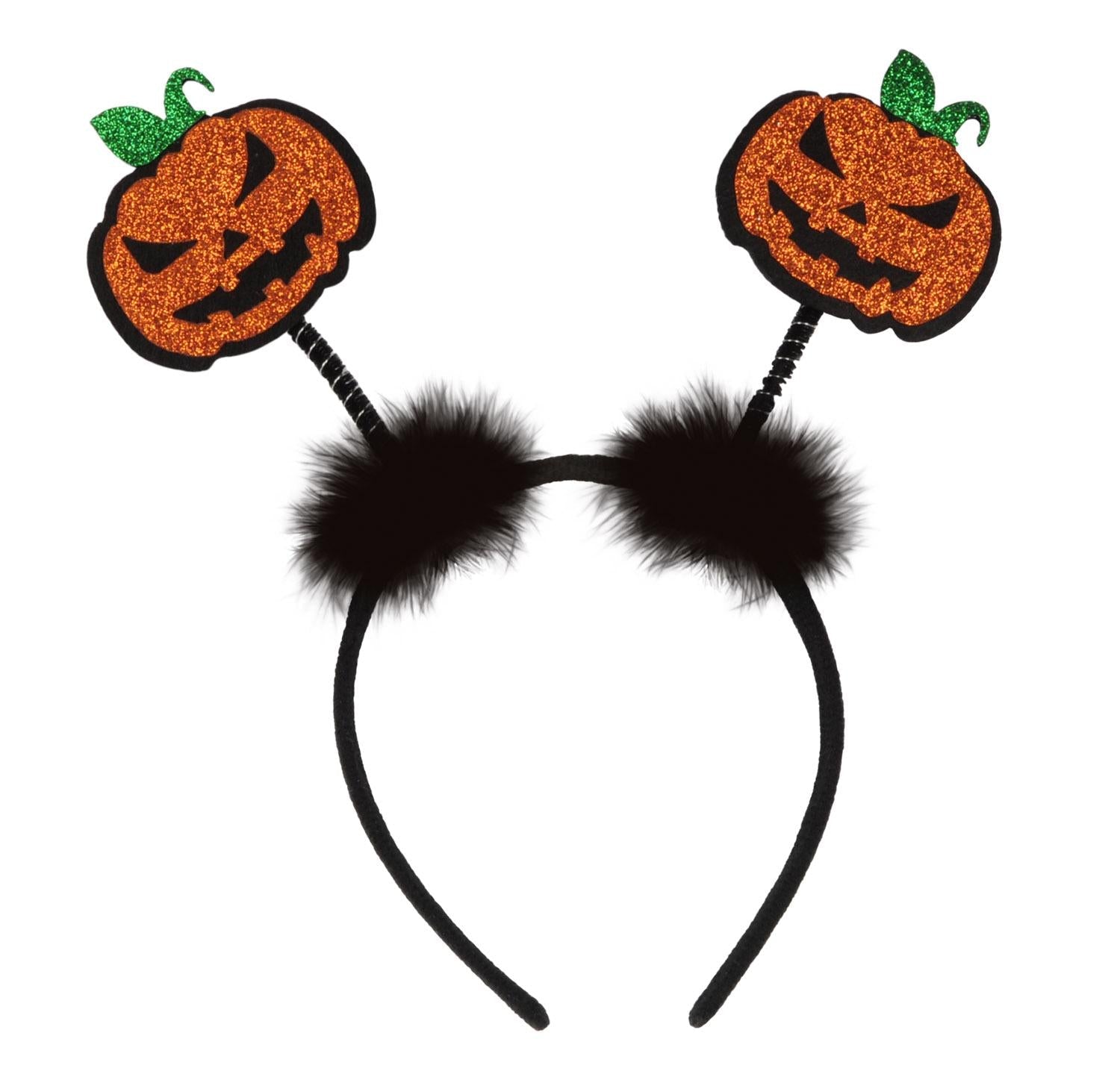 12 Pack Beistle Halloween Glittered Jack O' Lantern Boppers - Party Decorations for Halloween, Trick or Treat, Costume Parties & Home Decor
