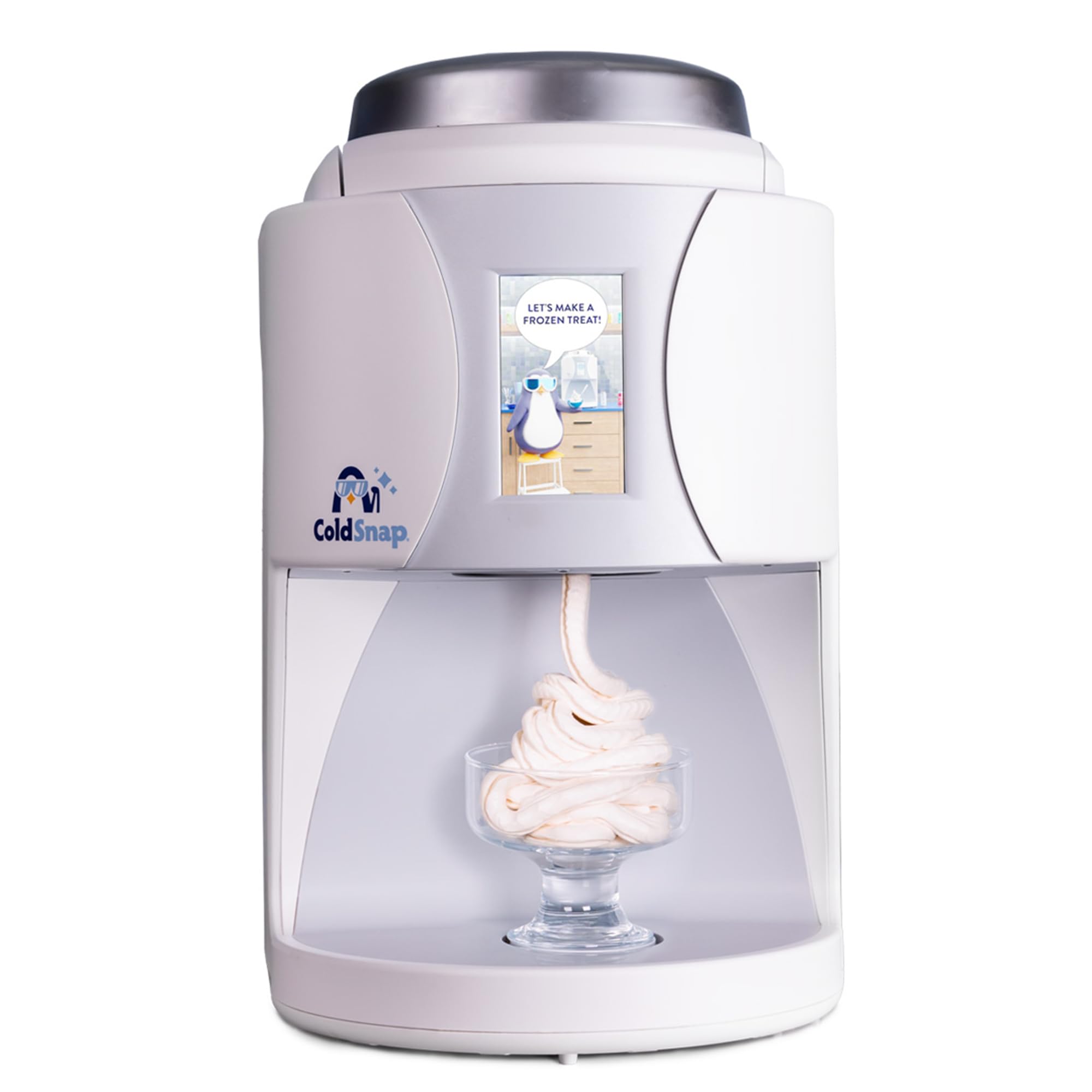 Frozen Treat Machine – Make Instant Ice Cream, Dairy-Free Desserts, Smoothies & Protein Shakes | On-Demand Frozen Latte Maker with Single-Serve Pods | Perfect for Home Kitchens, Cafes & Healthy Snacking (US Brand)