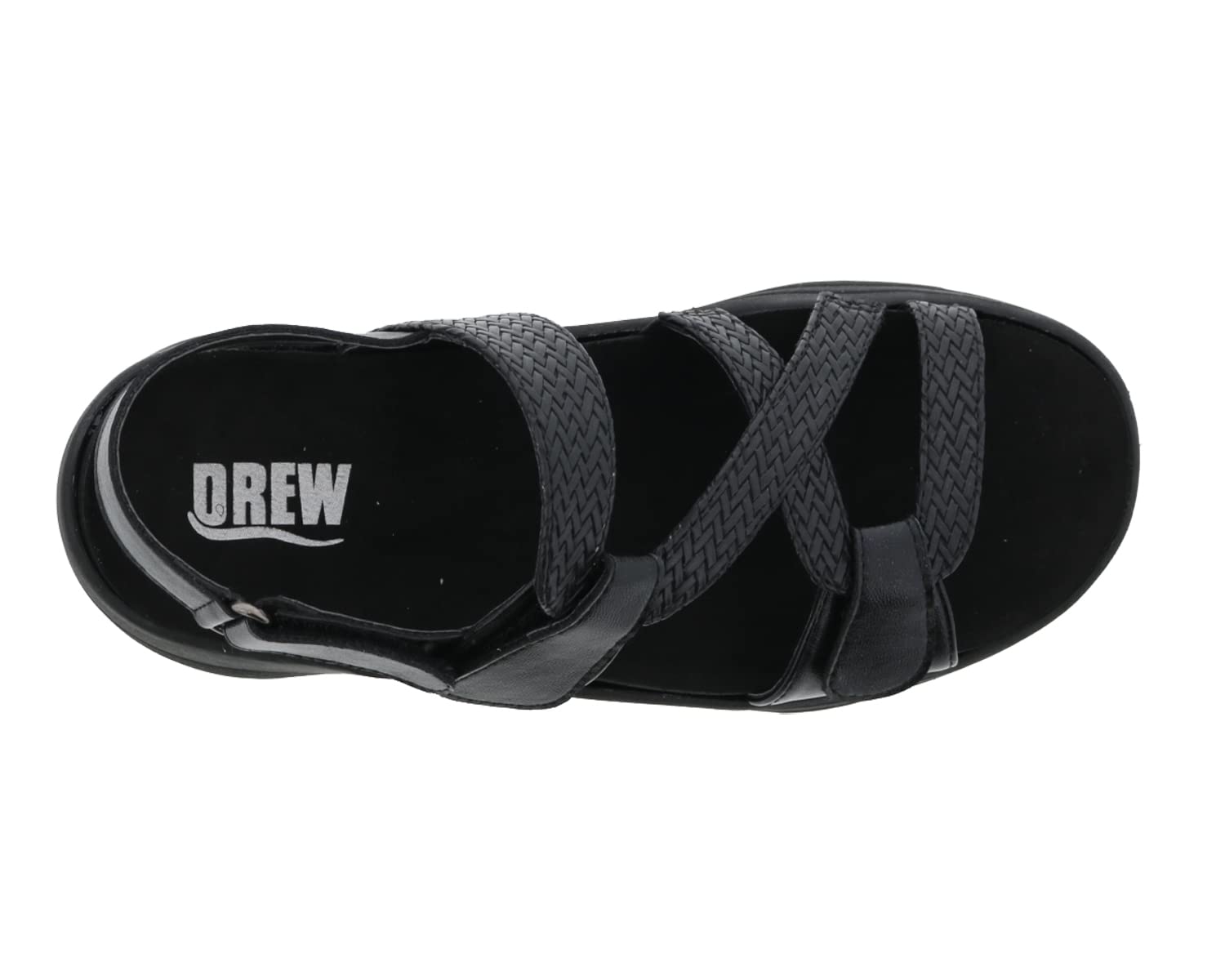 Drew Serenity Women's Hook and Loop Therapeutic Comfort Sandals - Orthopedic Arch Support Slippers for Plantar Fasciitis, Heel Pain Relief - Perfect for Home, Office & Indoor/Outdoor Use