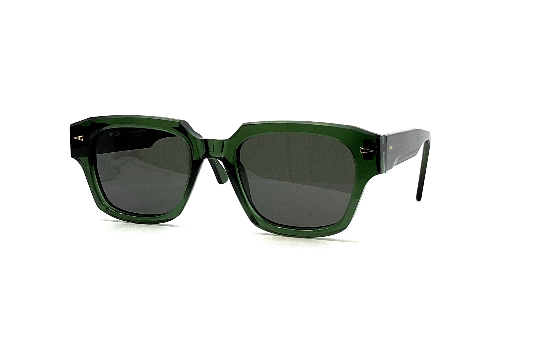 Ahlem Rivoli Sunglasses - Dark Green Polarized Lenses for UV Protection | Stylish & Durable for Outdoor Activities, Driving & Travel