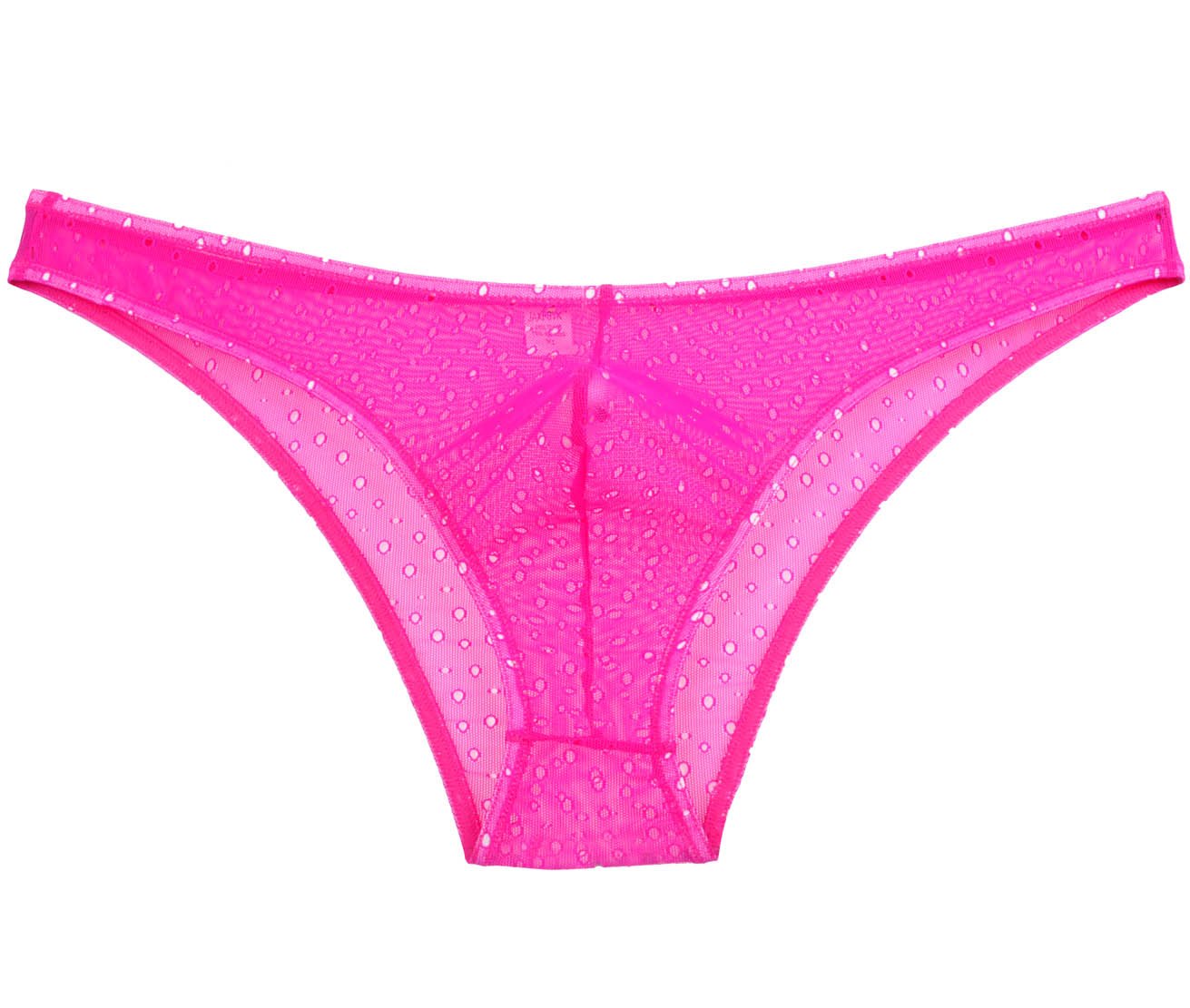 Men's Floral Jacquard Brief Bikini Underwear - Lace Trim & Hollow Design for Comfort - Perfect for Daily Wear, Sleep & Intimate Moments