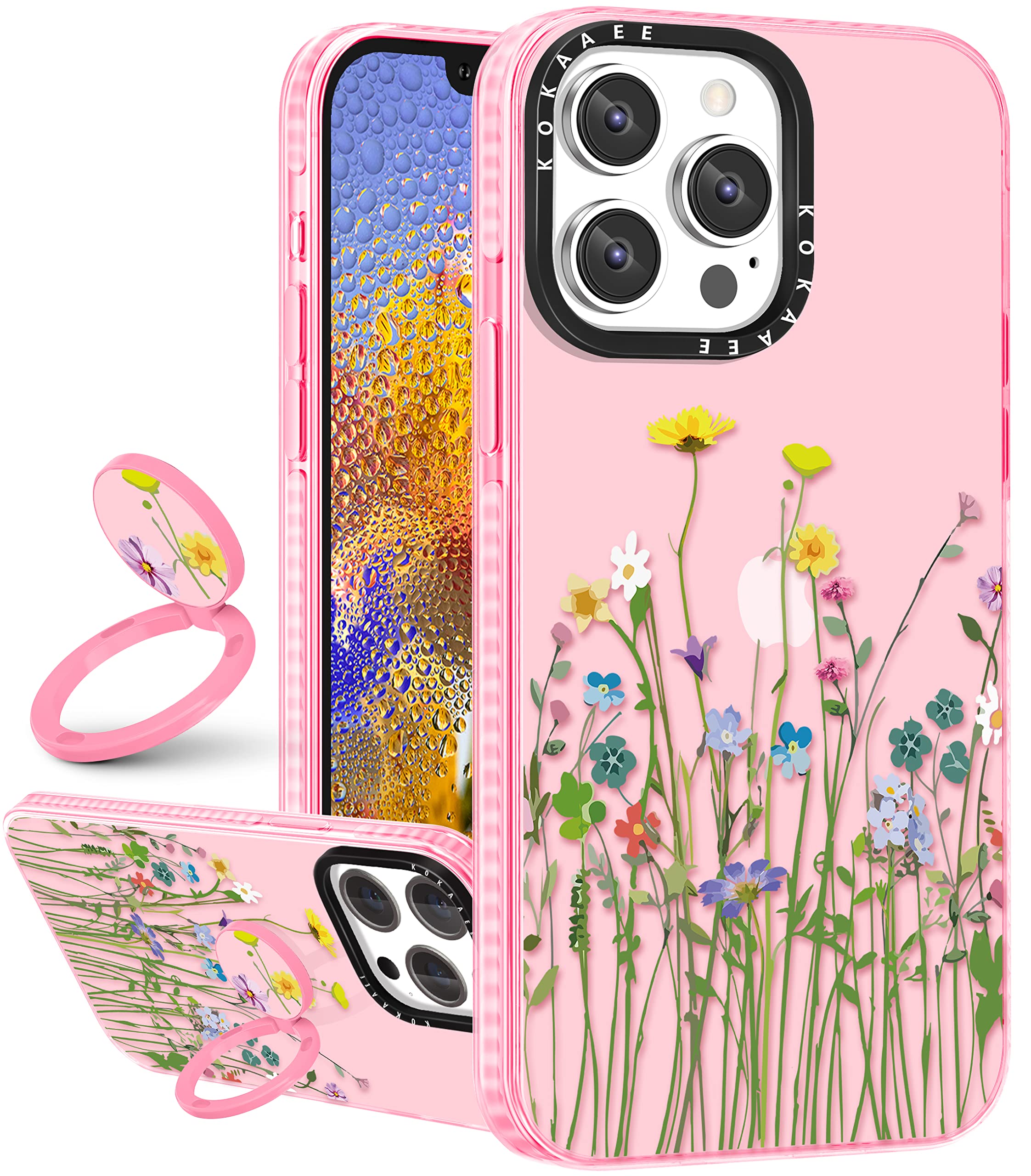 Floral Flower iPhone 14 Pro Case (6.1