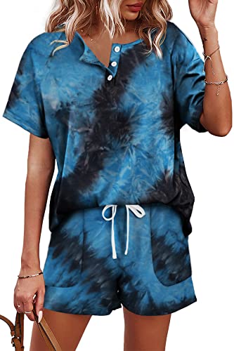 Short Sleeve - Tie Dye Blue