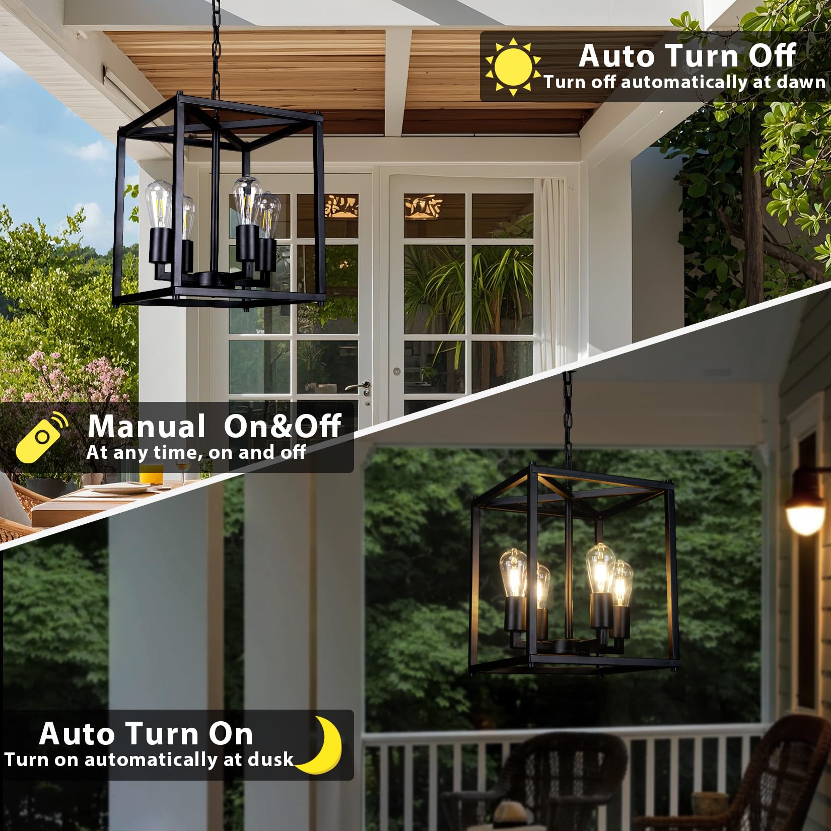 Solar Chandelier Outdoor - 14