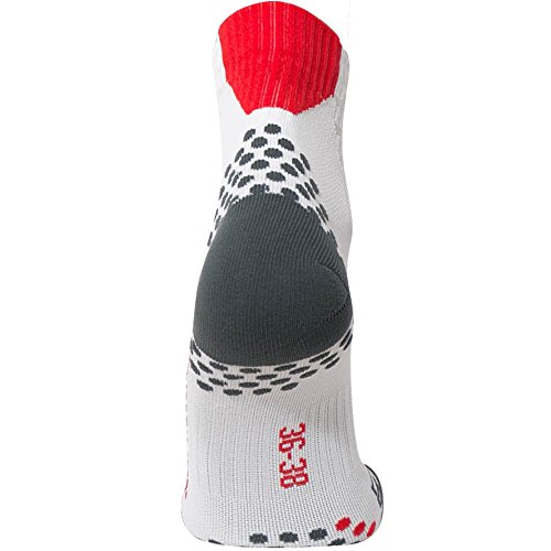 Breathable Compression Ankle Socks for Running & Sports - Moisture Wicking, Cushioned Dot Padding - Ideal for Jogging, Gym Workouts & Outdoor Activities