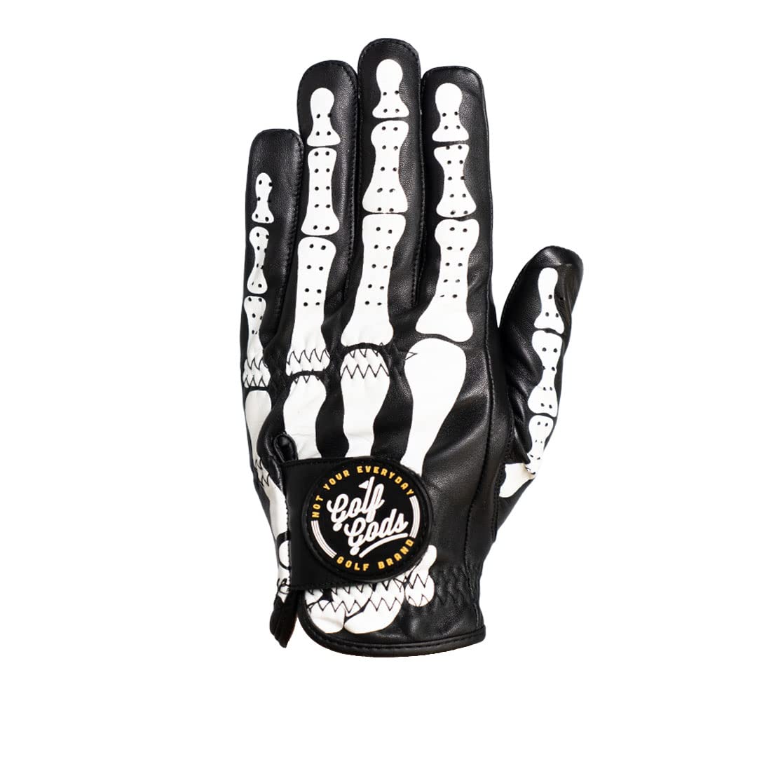 Golf Gods - Premium Skeleton Golf Gloves (3 Pack) - Breathable & Durable for Men & Women - Perfect for Driving Range, Practice & Tournament Play