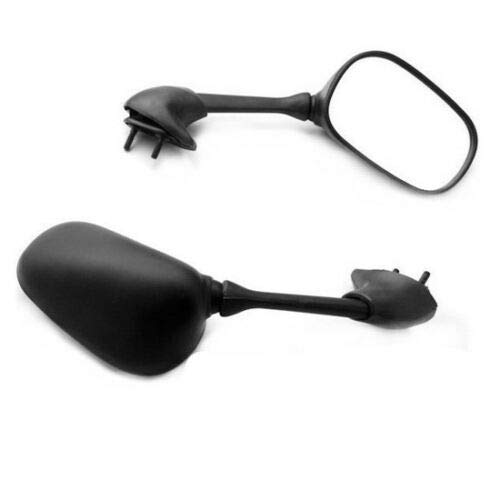 Universal Black Motorcycle Rearview Mirrors for Yamaha YZF R6 R1 1998-2002 - Durable Side Mirrors for Enhanced Safety and Visibility During Riding