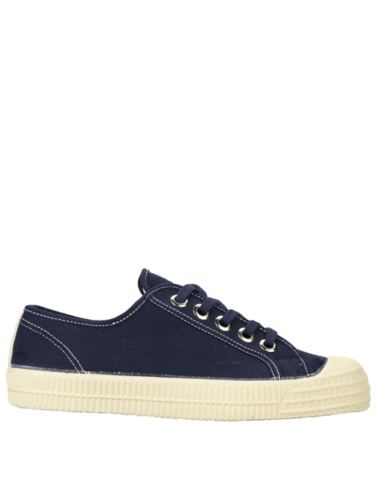 Novesta Star Master Contrast Low Top Sneakers - Navy & Beige Colorway | Casual Streetwear Shoes for Men & Women | Perfect for Everyday Wear & Urban Fashion