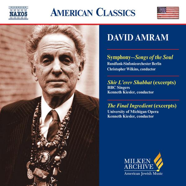 Amram David Symphony Songs of the Soul - Classical Music CD for Meditation, Yoga & Spiritual Relaxation
