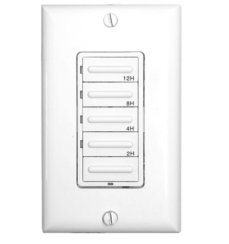 Amba Hardwired Countdown Timer for Towel Warmer - Digital Programmable Switch for Bathroom Heating | Perfect for Spa, Gym & Home Use