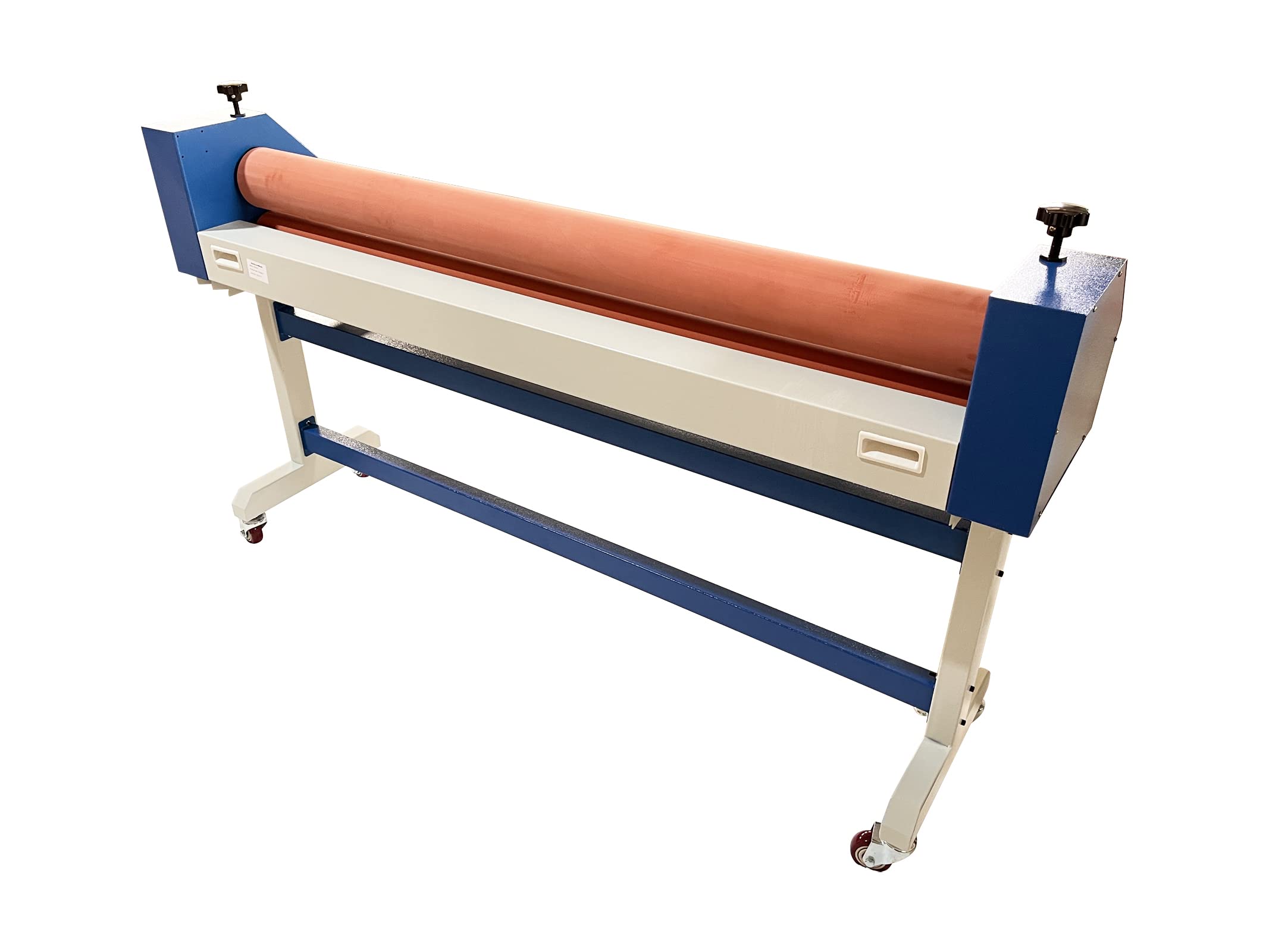 51in 1300mm Manual Cold Laminating Machine - Wide Format Laminator with Soft Rubber Roll for Advertising, Photos & Posters | Ideal for Signage, Art Protection & Document Preservation