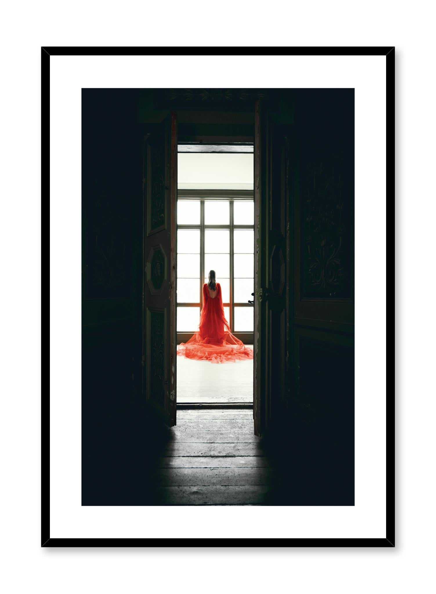 Seductive Art Poster - Elegant Wall Decor for Bedroom, Living Room & Office | Vintage Style Home Decor for Women & Men