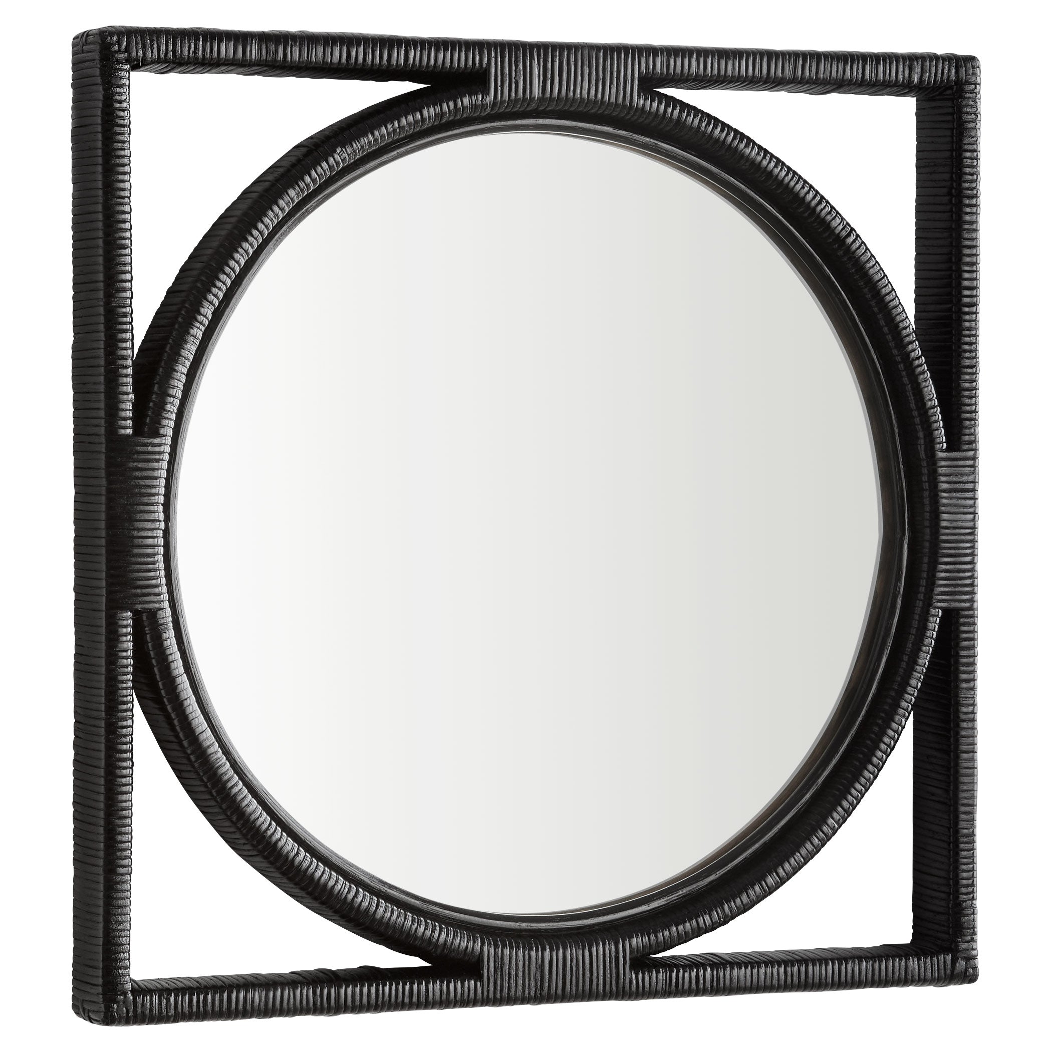 Cyan Design 11694 Pemba Mirror - Small Black Wall Mirror for Bathroom, Bedroom & Entryway Decor