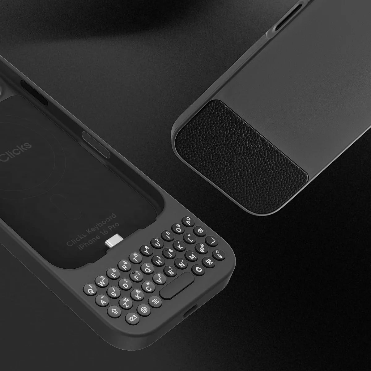Best Clicks Keyboard for iPhone 16 - Wireless Bluetooth Mechanical Keyboard with Backlit for iPhone 16 Pro/Max - Perfect for Gaming, Typing & Office Work