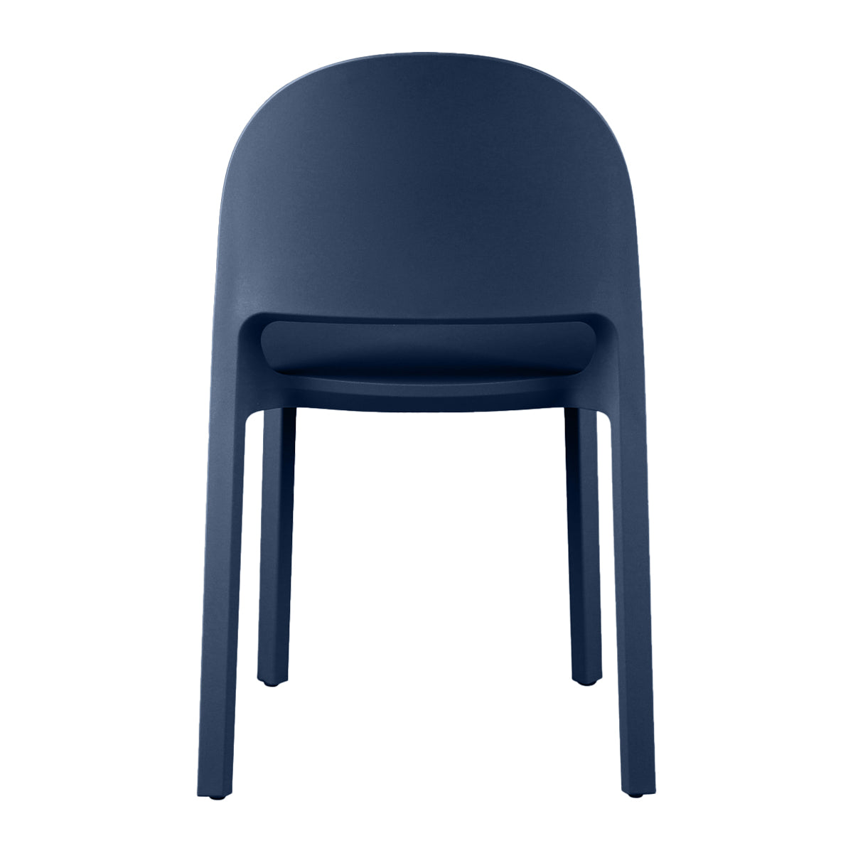 Modern Arch Stacking Dining Chair - Sturdy & Space-Saving Stackable Chairs for Kitchen, Dining Room, or Office - Perfect for Small Spaces & Entertaining