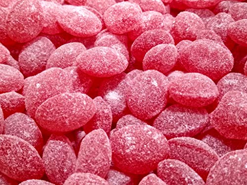Claeys Wild Cherry Bulk Sanded Candy Drops - 2 lbs Bag of Fresh, Delicious Hard Candy for Parties, Gifts & Baking Decorations