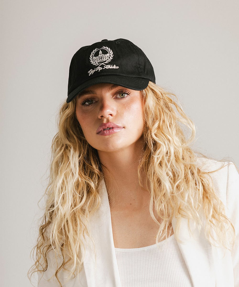 Gigi Crest Baseball Cap for Men & Women - Adjustable Dad Hat with Embroidered Logo - Perfect for Outdoor Sports, Casual Wear & Sun Protection