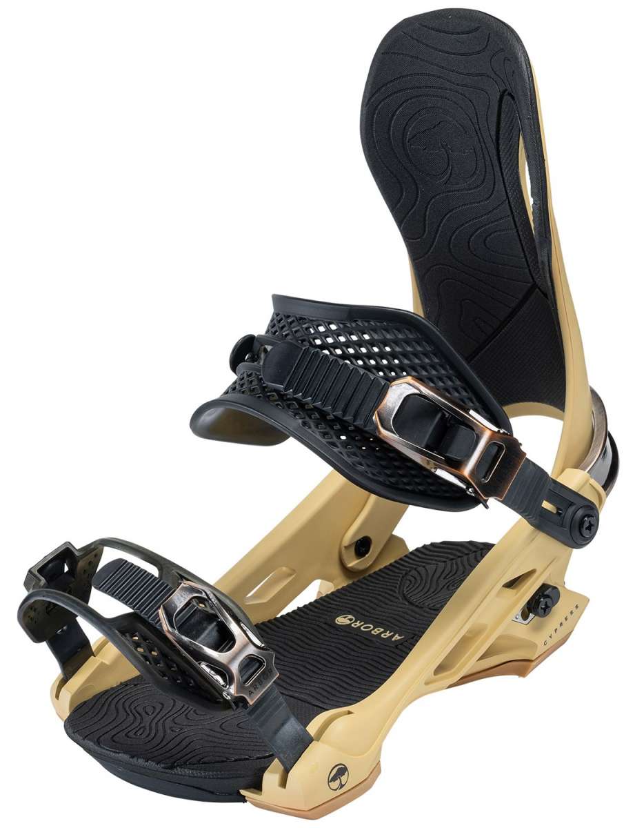 **Arbor Cypress Snowboard Bindings 2024 - Lightweight & Responsive for All-Mountain Riding - Perfect for Freestyle & Powder Snowboarding**