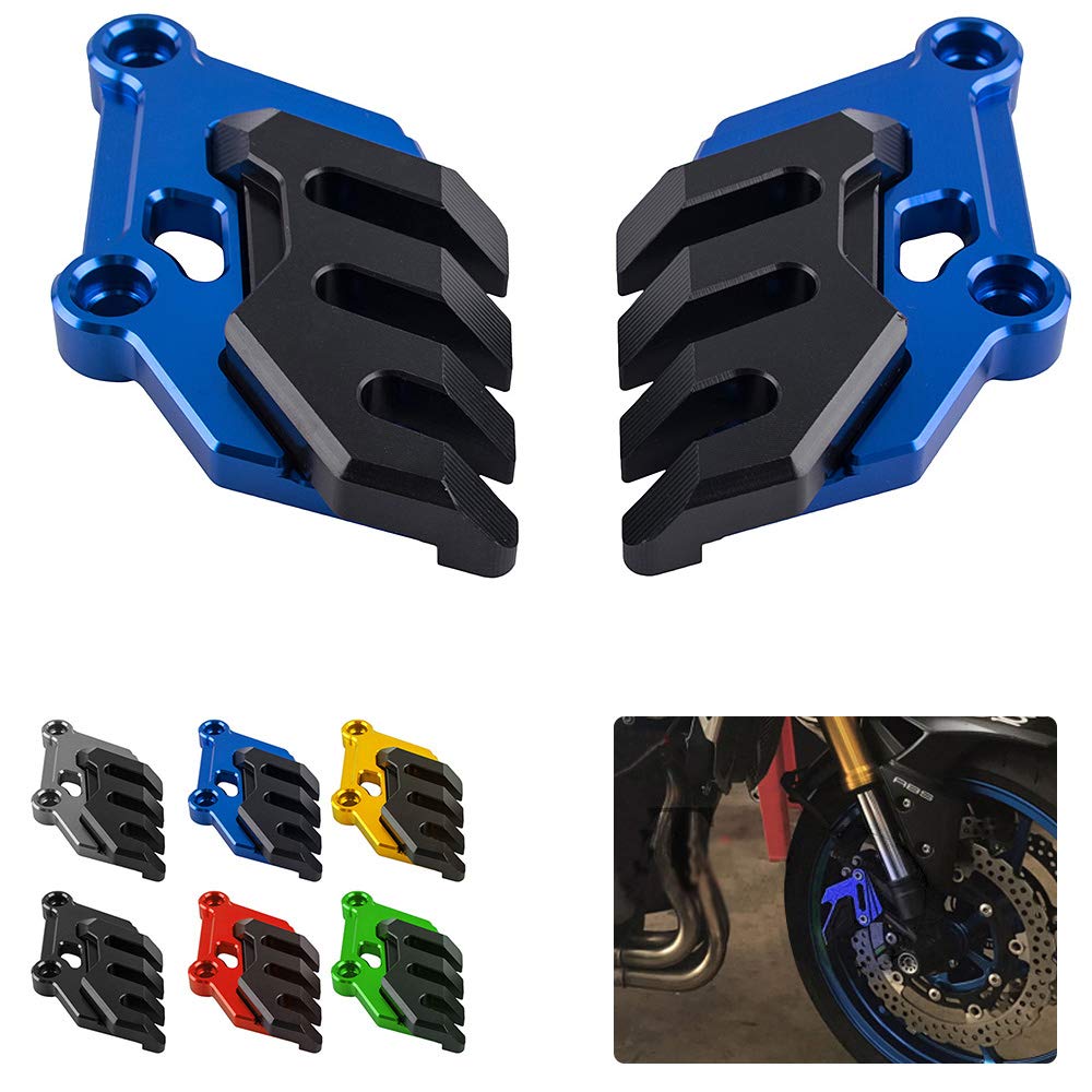 Kawasaki Z900 2017-2018 Motorcycle CNC Aluminum Front Brake Disc Caliper Guard Cover - Durable Protection for Street & Track Riding