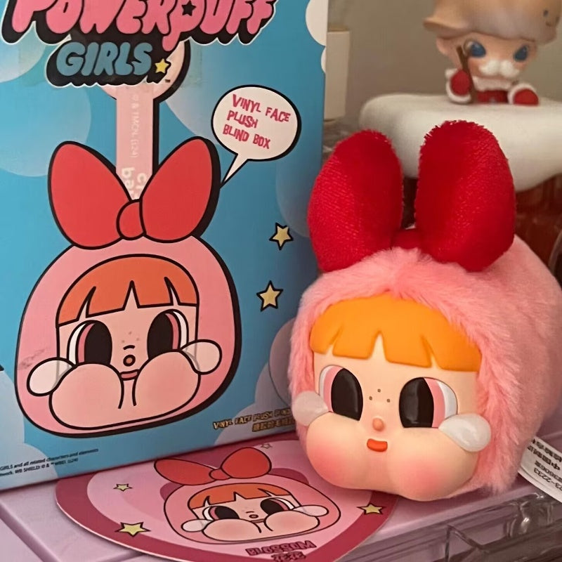 Powerpuff Girls Blossom Vinyl Face Pendant Keychain - Cute Anime Collectible for Backpacks, Bags & Keychains | Official Merchandise for Fans & Gift Ideas