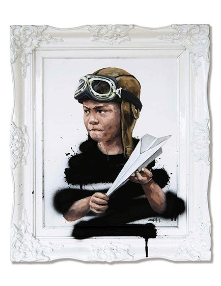 ERNEST ZACHAREVIC 'NO FLY ZONE' Art Print - Limited Edition Contemporary Wall Decor for Living Room, Bedroom & Office