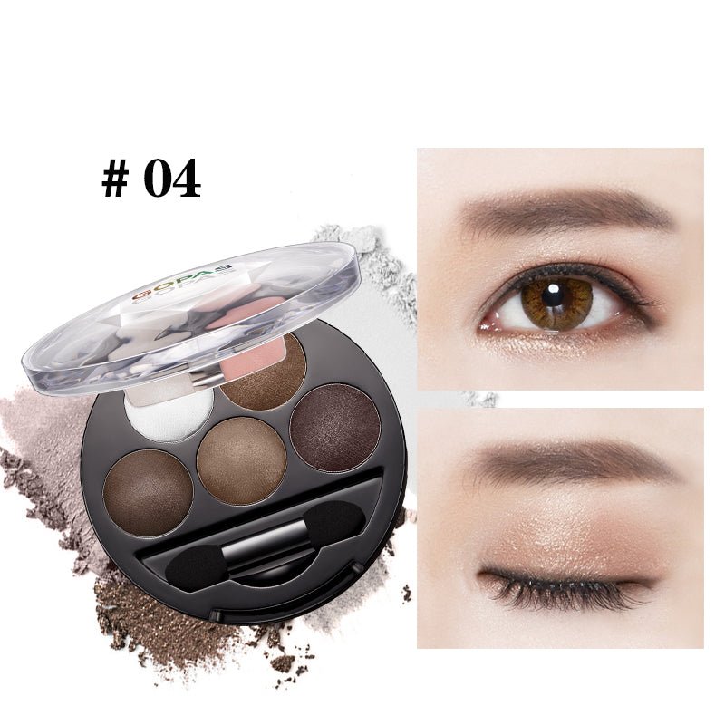 GOPAS Light And Shadow Eyeshadow Palette - Long Lasting Pigmented Makeup for Day & Night Looks - Perfect for Parties, Weddings & Special Occasions