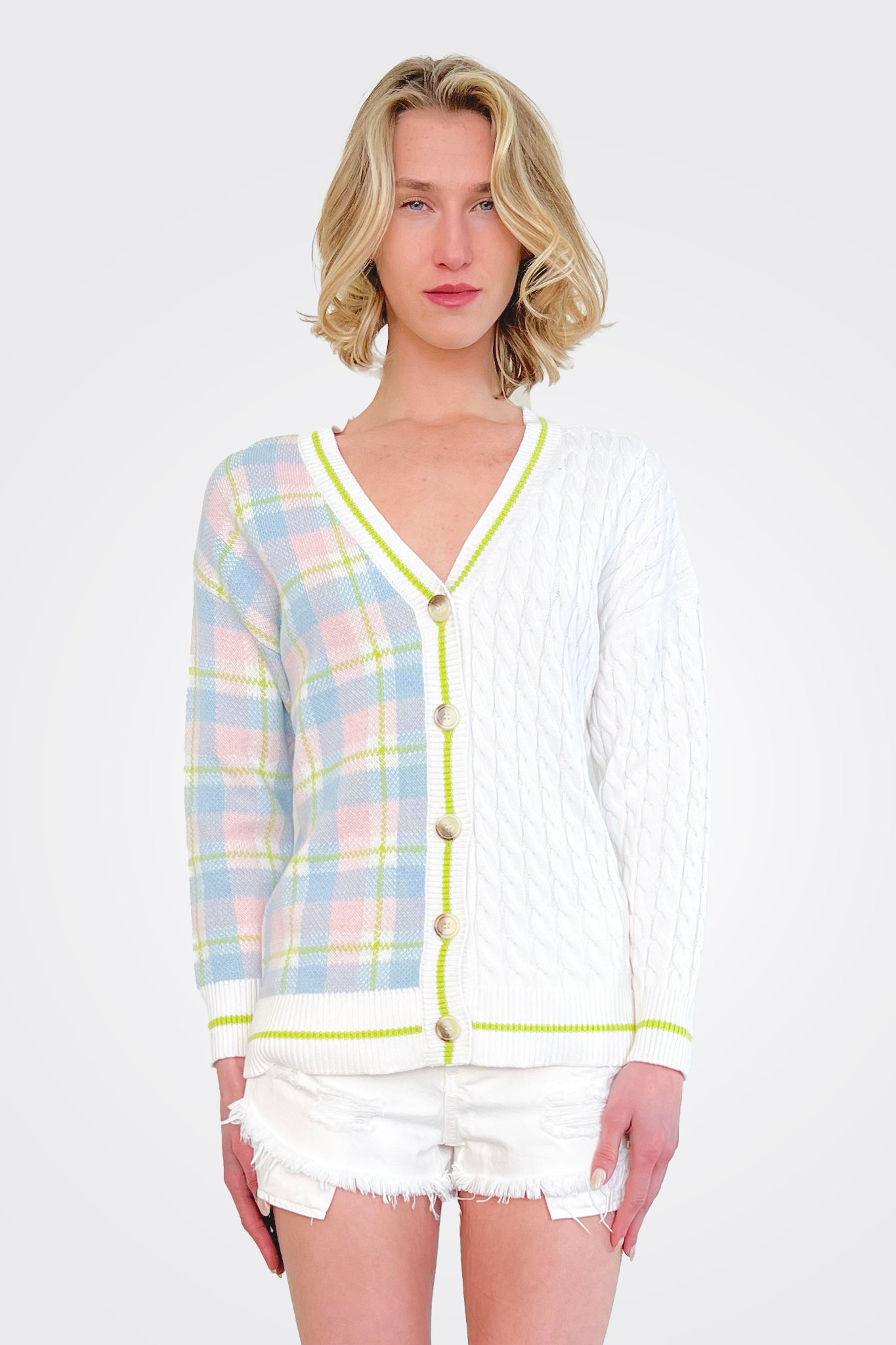 Assie Cardigan Cloud - Soft & Cozy Women's Knit Sweater for Fall & Winter | Perfect for Casual Outfits, Office Wear & Relaxing at Home