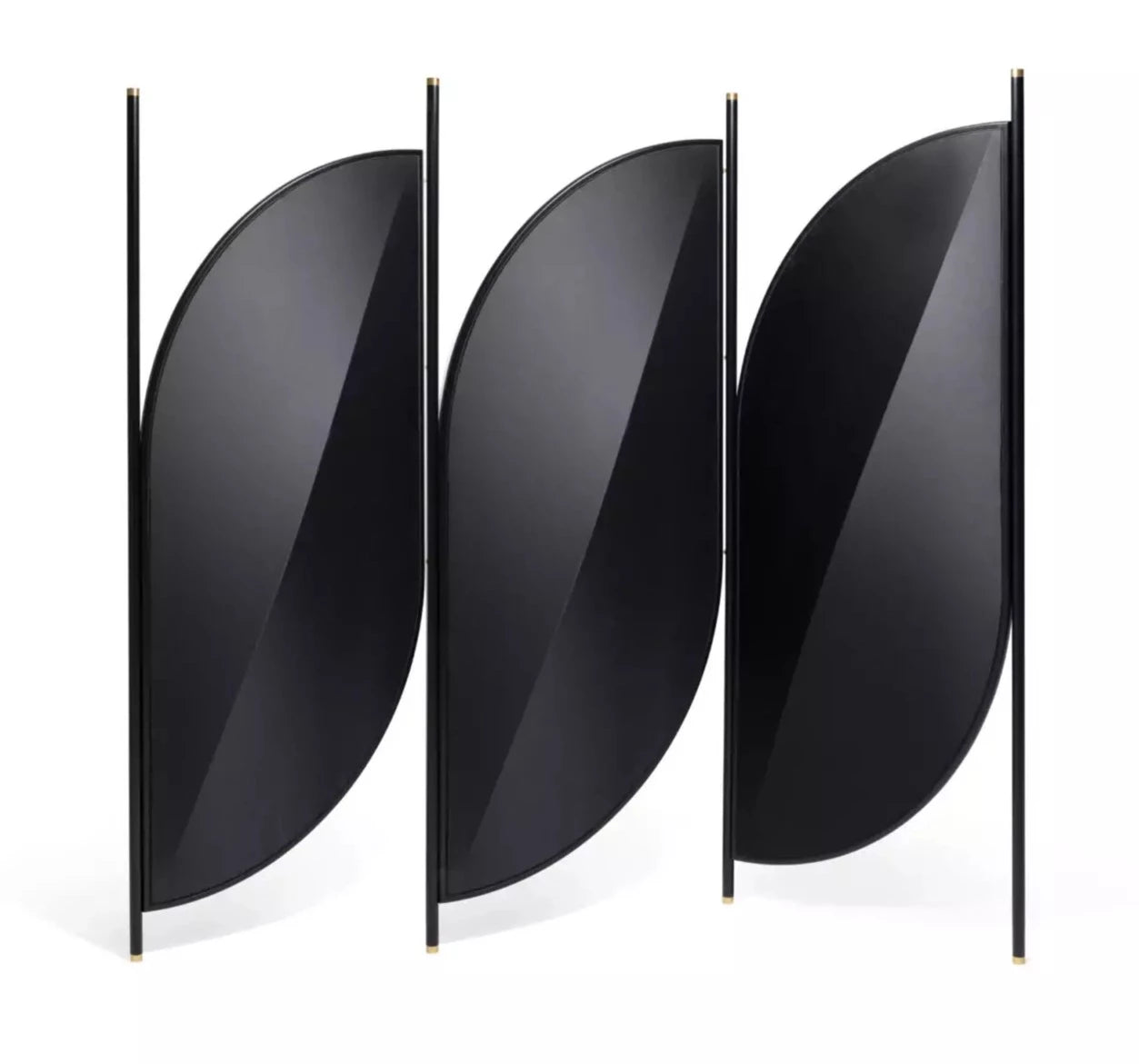 GTV 3-Panel Room Divider Privacy Screen - Decorative Folding Partition for Home, Office, or Event Spaces | Perfect for Creating Separate Areas in Living Rooms, Bedrooms, and Workspaces