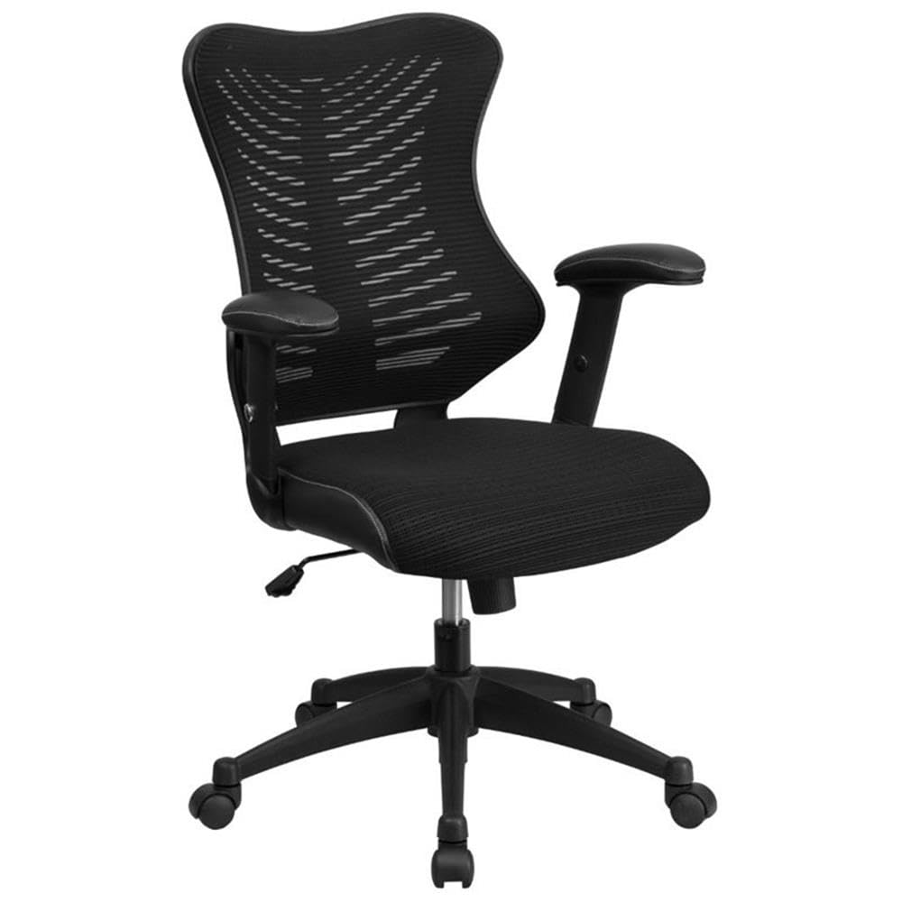 UrbanPro High Back Mesh Office Chair - Ergonomic Black Computer Desk Chair for Home & Office Workspaces | Perfect for Long Hours of Sitting, Gaming & Remote Work