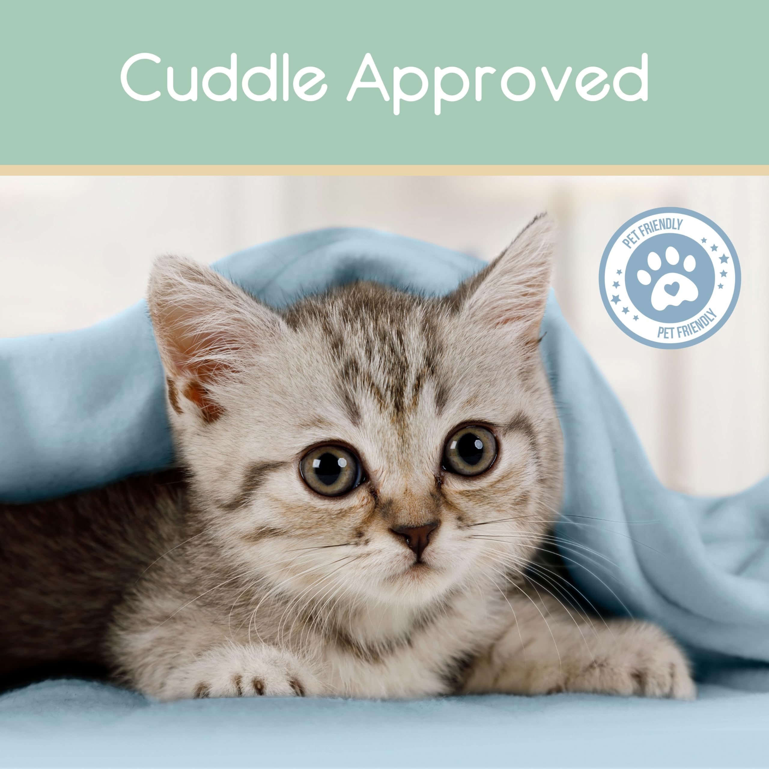 Premium Vellux King Size Microfleece Blanket - Ultra Soft All-Season Bed Blanket for Adults | Lightweight Plush Throw for Bed, Couch & Travel | Cozy Fleece Blanket for Home, Office & Camping | Pet-Friendly Blue Blanket