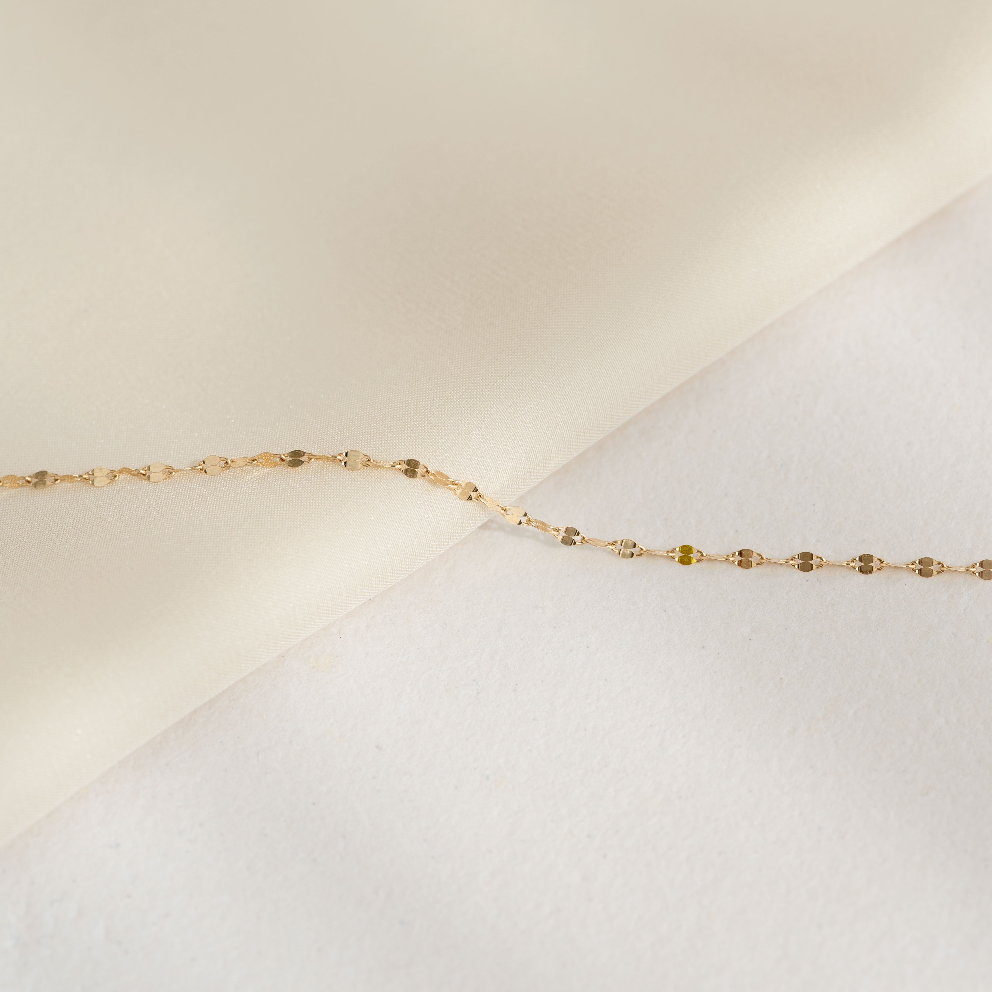 14k Gold Petal Chain Bracelet - Elegant Floral Jewelry for Women | Perfect for Weddings, Anniversaries & Everyday Wear