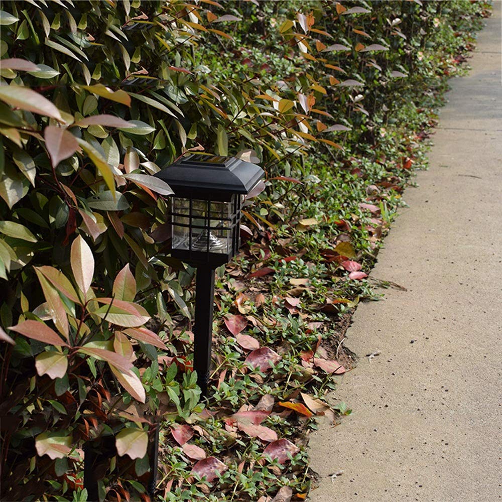 Solar Powered Outdoor Column Lights - Waterproof Garden Post Lantern with Dusk to Dawn Sensor, Modern Decorative Wall Lighting for Patio, Lawn, Pathway and Driveway