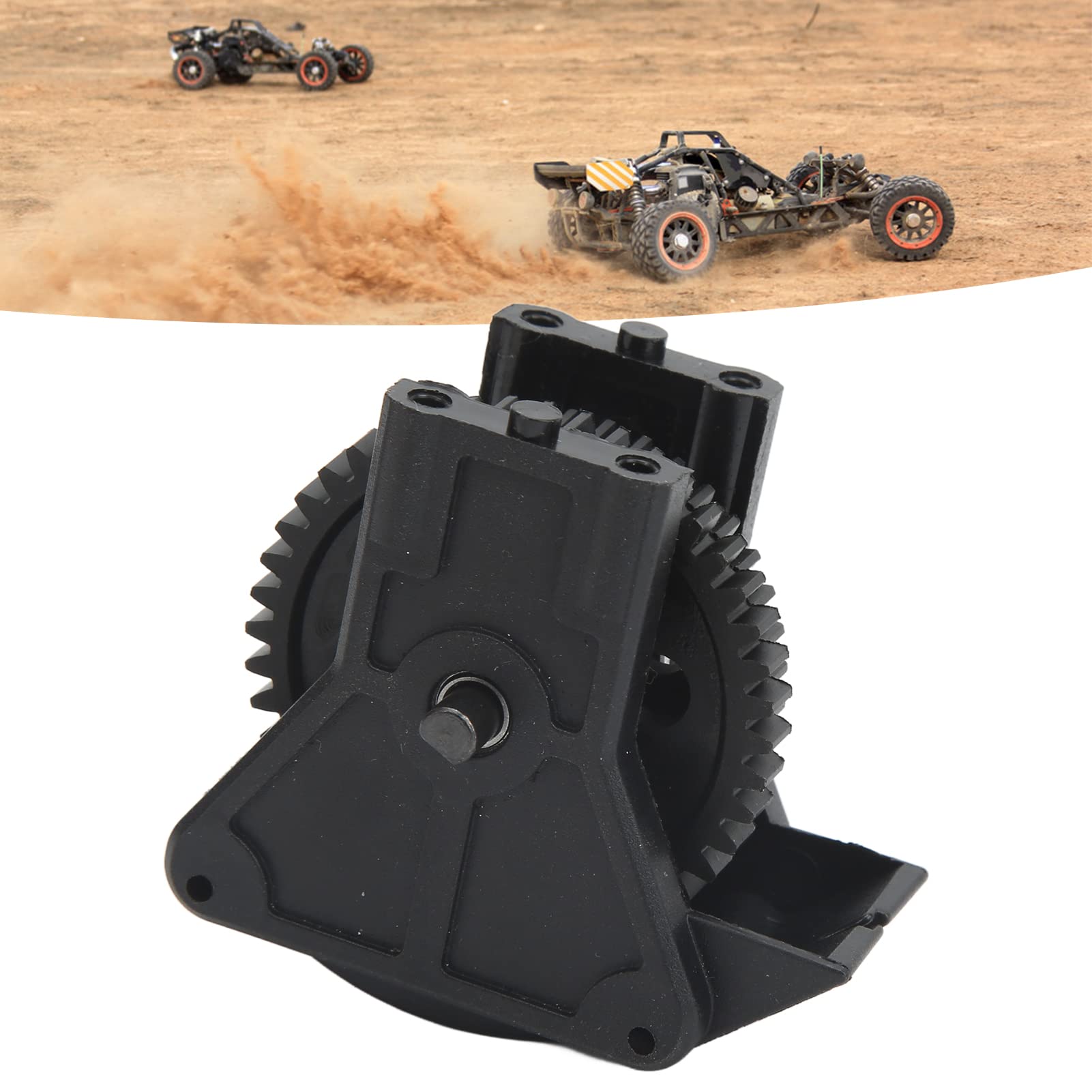2-Speed RC Car Gearbox Replacement for HSP 94122 & 94102 1/10 Scale Models - High Performance Upgrade for Off-Road Racing & Drifting