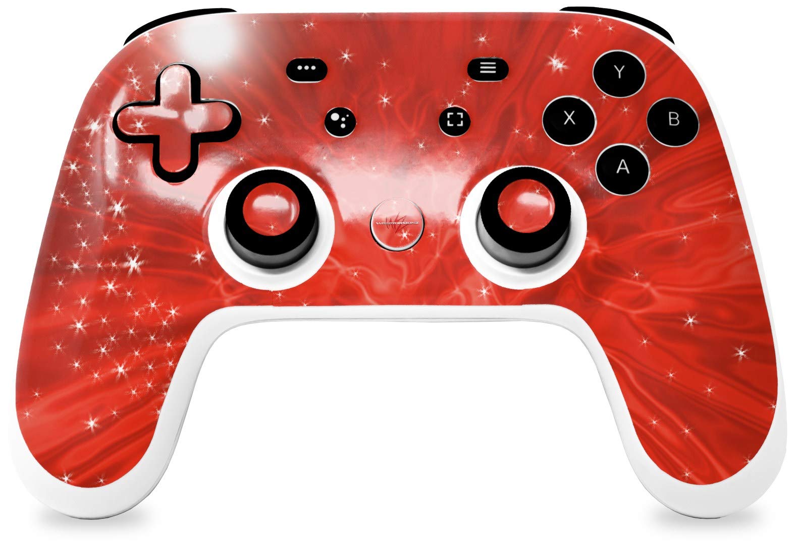 Stadia Controller Skin Decal Wrap - Stardust Red | Gaming Protection
