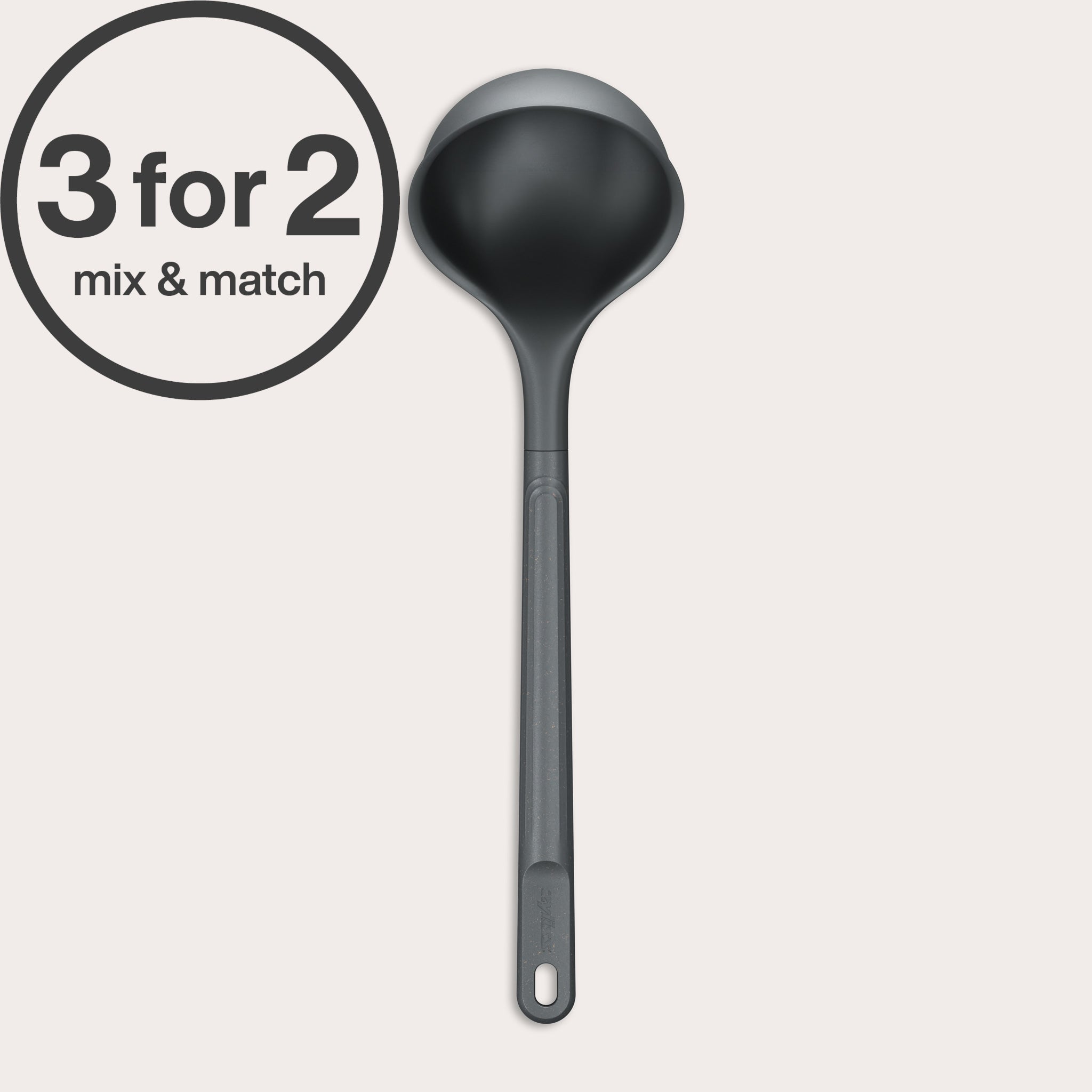 Premium Stainless Steel Ladle - 18/8 Food-Grade Soup Spoon for Cooking, Serving & Kitchen Use - Ideal for Soup, Stew, Pasta & Sauce Serving