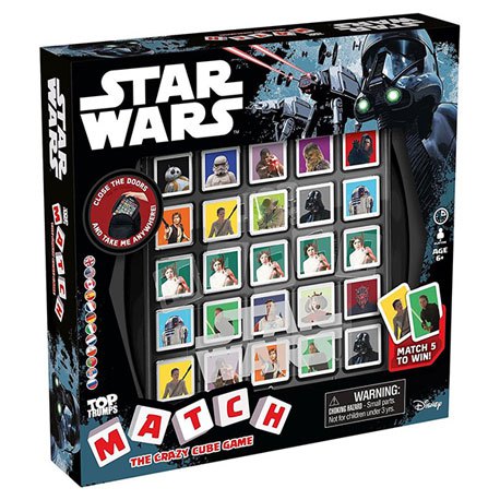 Star Wars Match Game - Fun Collectible Character Cards for Kids & Adults | Perfect for Parties, Gifts, and Family Game Nights