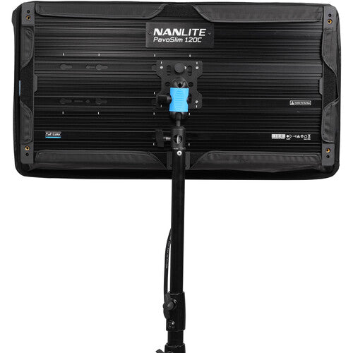Nanlite PavoSlim 120C RGB LED Panel Light - Ultra-Thin LED Video Light for Photography, Videography & Streaming - Perfect for YouTube, TikTok & Studio Lighting