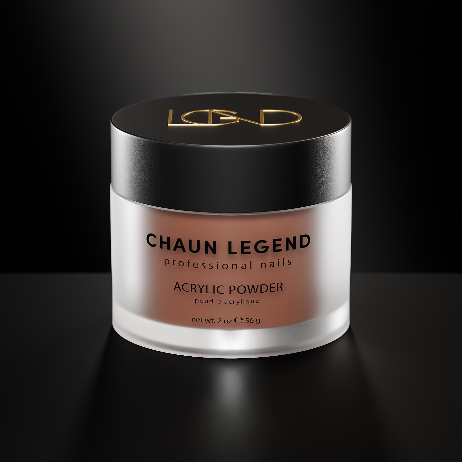 Chaun Legend Professional Acrylic Nail Powder 2oz - 138 Mocha Delight for Nail Art & Salon Manicures | Long-Lasting & Easy to Apply | Perfect for DIY Nails & Professional Use