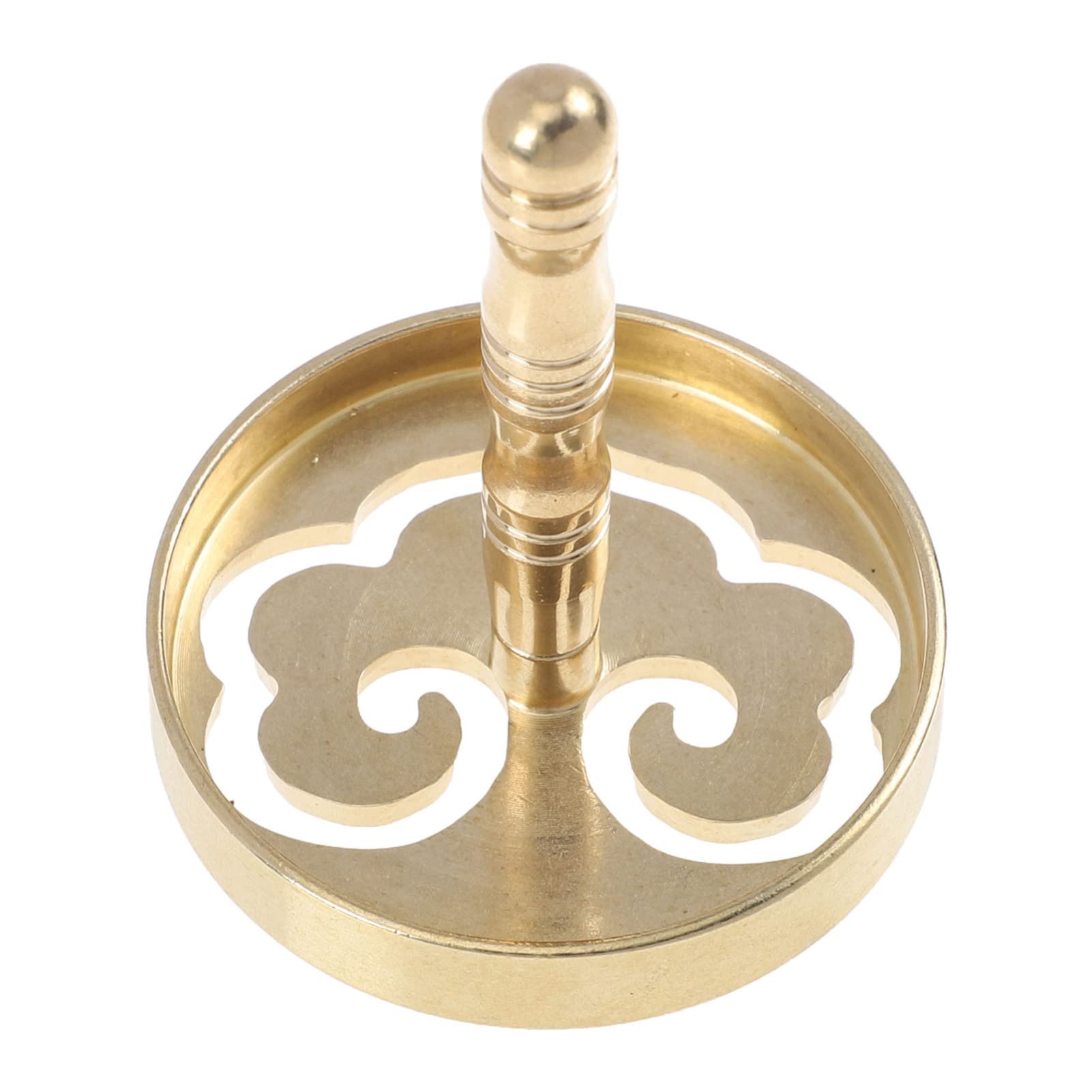 Premium Copper Incense Ash Press Mold - Cabilock 1pc Delicate Incense Burner for Powder Pressing | Perfect for Aromatherapy, Meditation & Home Fragrance