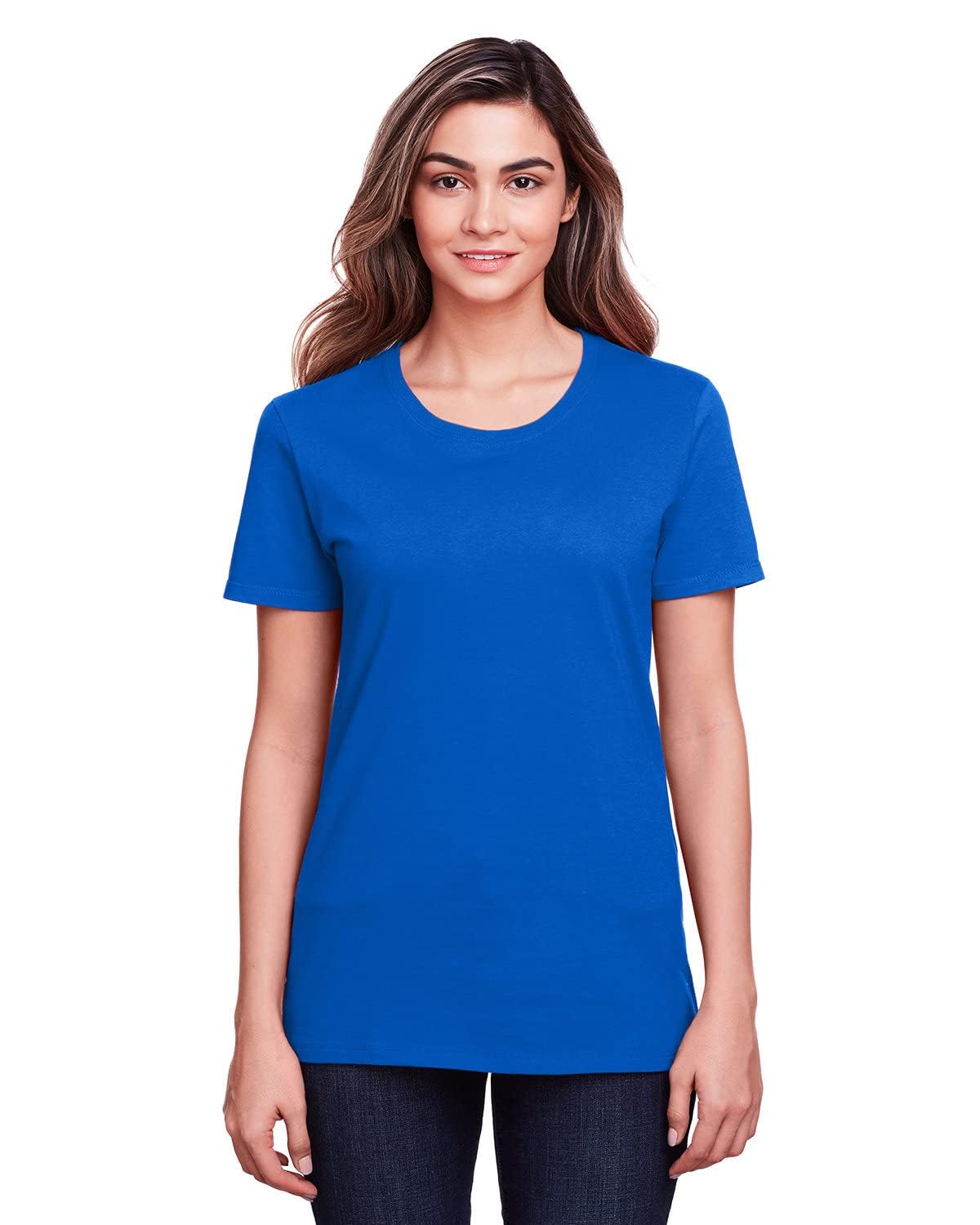Fruit of the Loom Women's Classic Cotton Crewneck T-Shirt - Soft Comfort Fit Casual Tee for Everyday Wear, Lounge & Workout