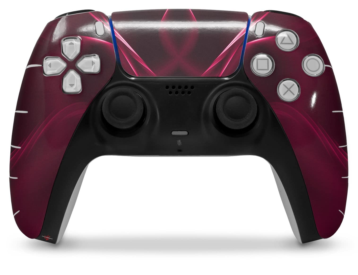 PS5 DualSense Controller Skin Wrap - Abstract Pink for Gaming Protection